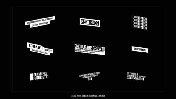 Bold Titles - VideoHive 46709803