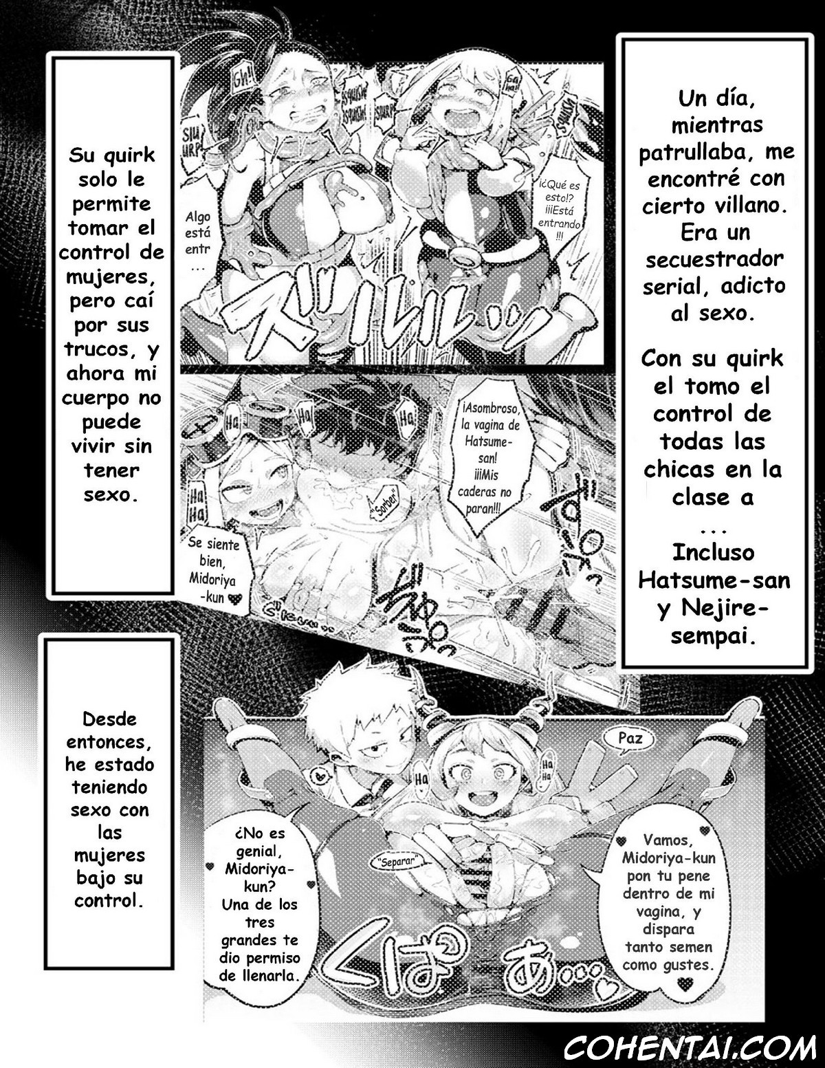 Boku to Nottori Villain Nakademia Vol. 4 (Boku no Hero Academia) xxx comics manga porno doujin hentai español sexo 