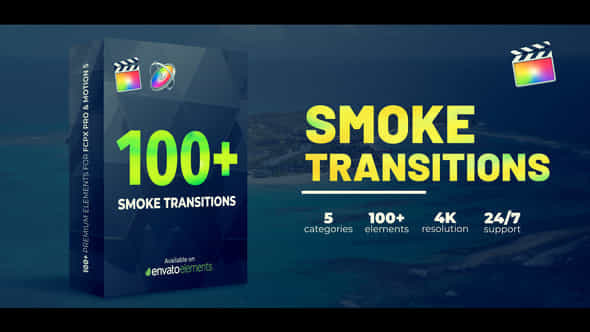 Smoke Transitions - VideoHive 38620092