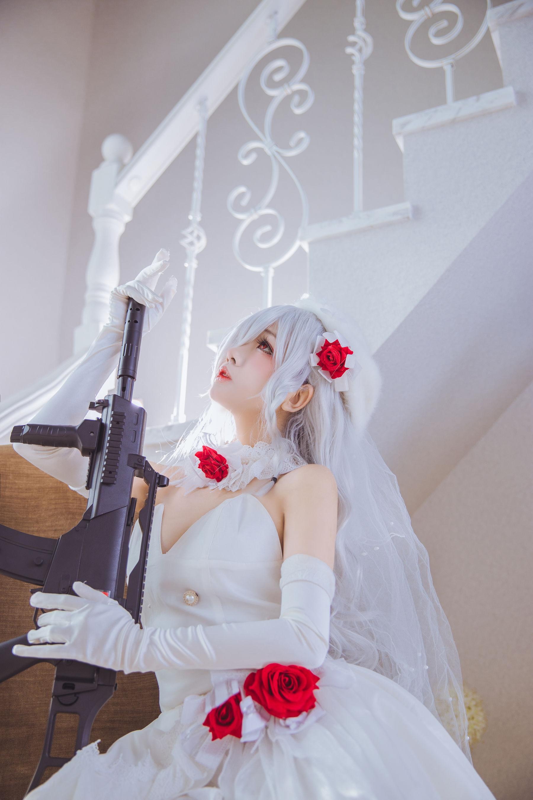 [网红Coser] 日奈娇 《g36c 礼服》 写真集(8)