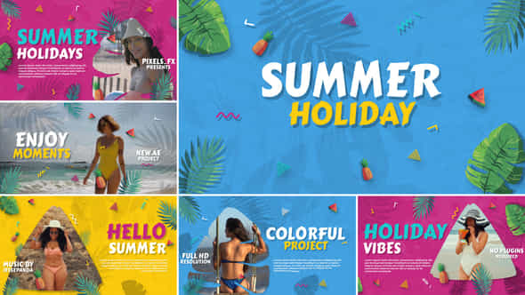 Summer Holiday - VideoHive 45940425