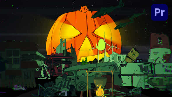 Apocalyptic Halloween - VideoHive 40151868