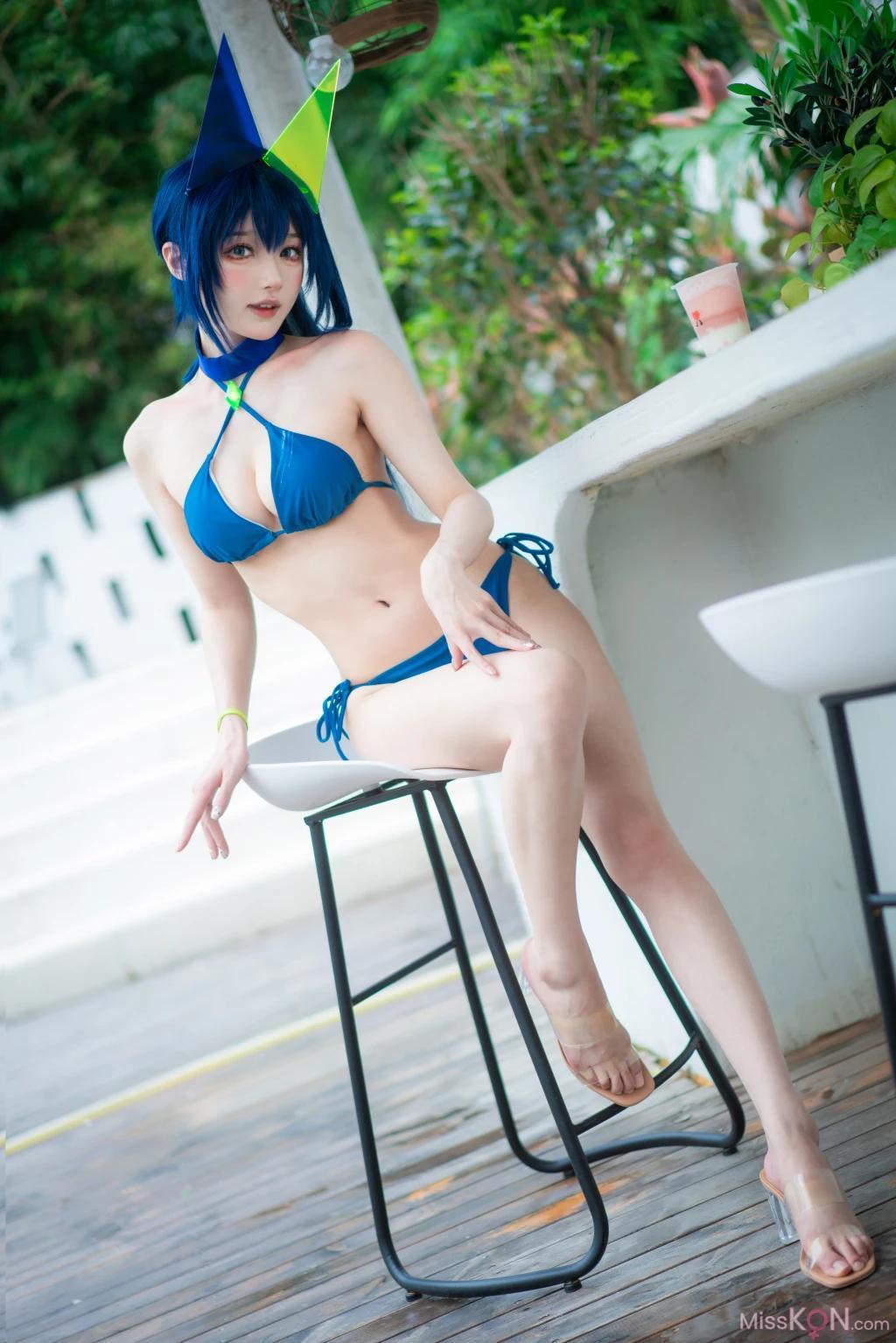 Coser@阿包也是兔娘: 花园泳装 (35 photos)(32)