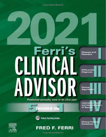 Ferris Clinical Advisor 2021 5 Books in 1 by Fred Ferri