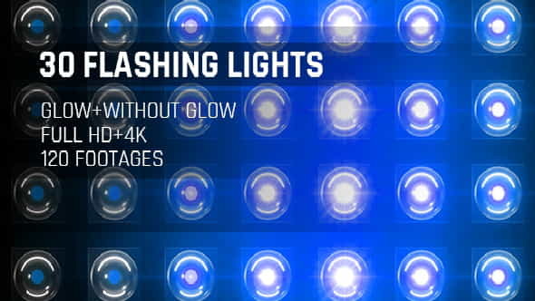 120 Flashing Light Full HD - VideoHive 20890559