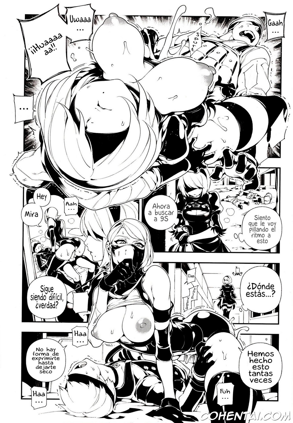 NieR : 2BR18 (NieR:Automata) xxx comics manga porno doujin hentai español sexo 