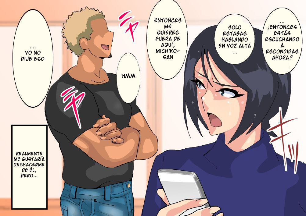 [Koubaitei] Teishu no Otouto ni Netorareta Wakazuma [Spanish]