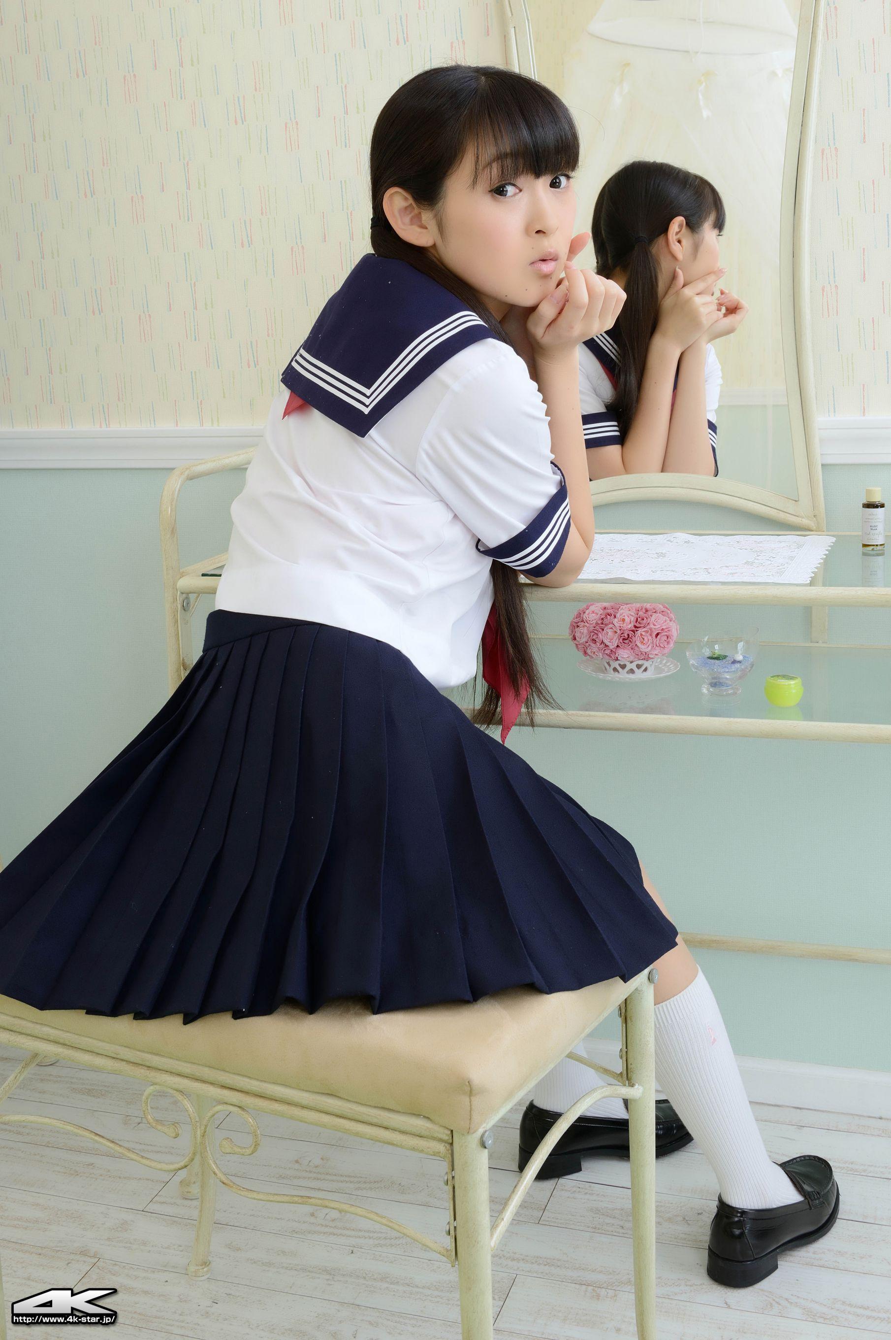 [4K-STAR] NO.00235 桃原里香 School Girl JK制服 写真集(29)