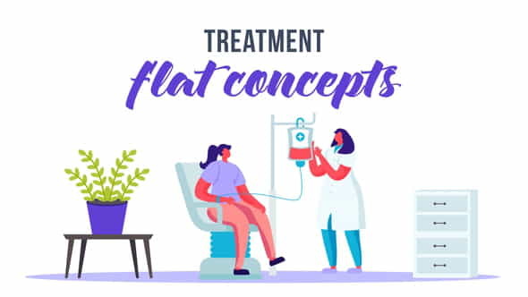 Treatment - Flat Concept - VideoHive 33099282