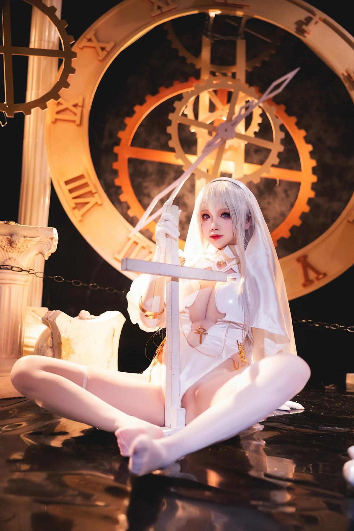 Cosplay 雪晴Astra – 圣天使修女(35)