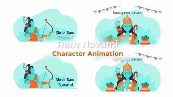 Ram Navmi Character - VideoHive 37148186