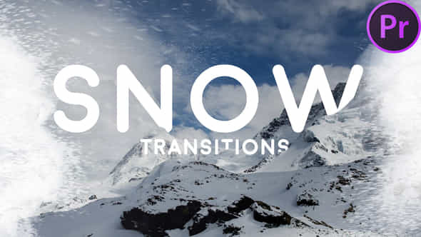 Snow Transitions - VideoHive 48680706