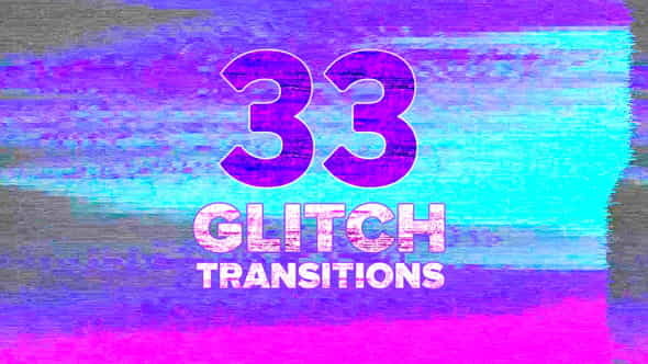Glitch Transitions Pack - VideoHive 25833463