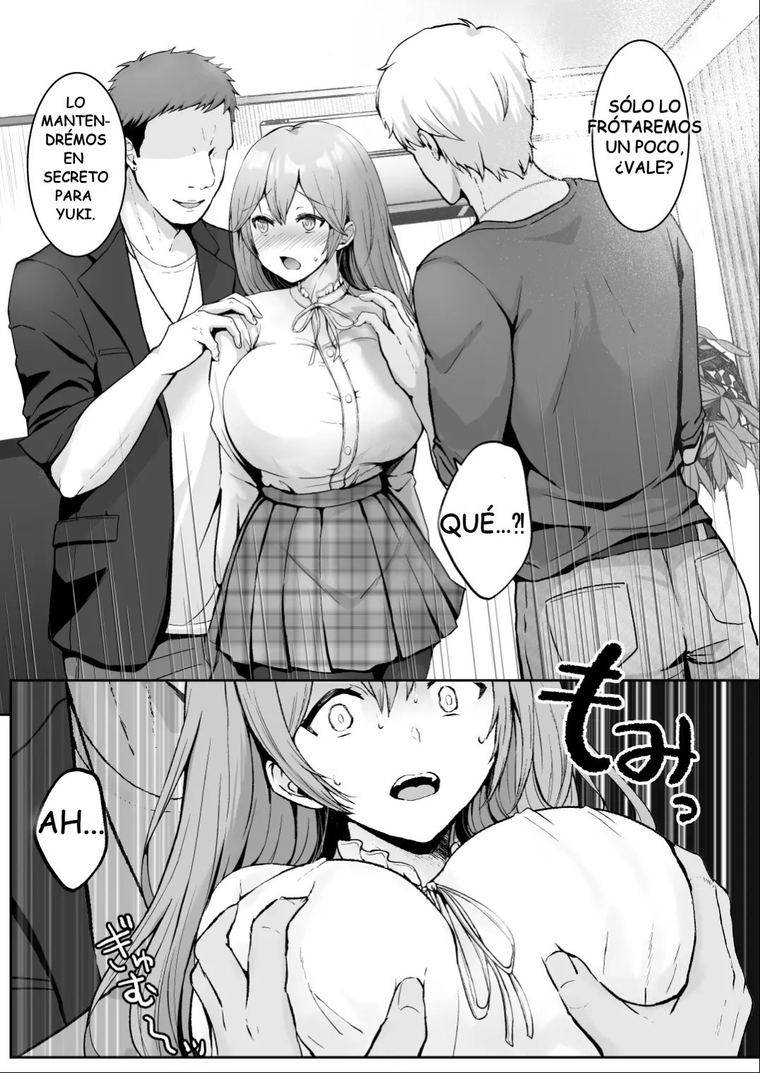 [Graphic L (Erun)] Soshite Kyou mo Moteasobareru [Spanish] [eljonshon34] [Incomplete]