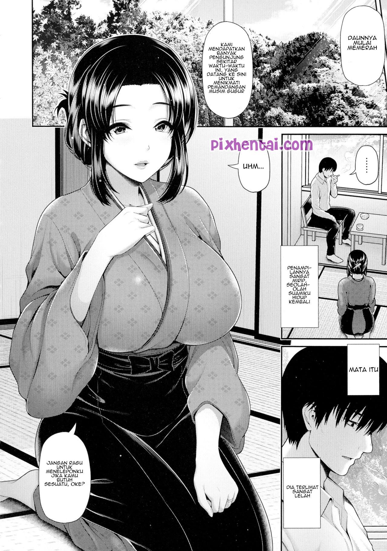 Komik hentai xxx manga sex bokep janda cantik pemuas pelanggan penginapan 02
