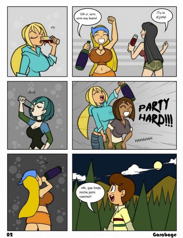 Total Drama Comic Porno - 2