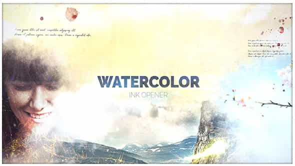 Watercolor Ink - VideoHive 21117056