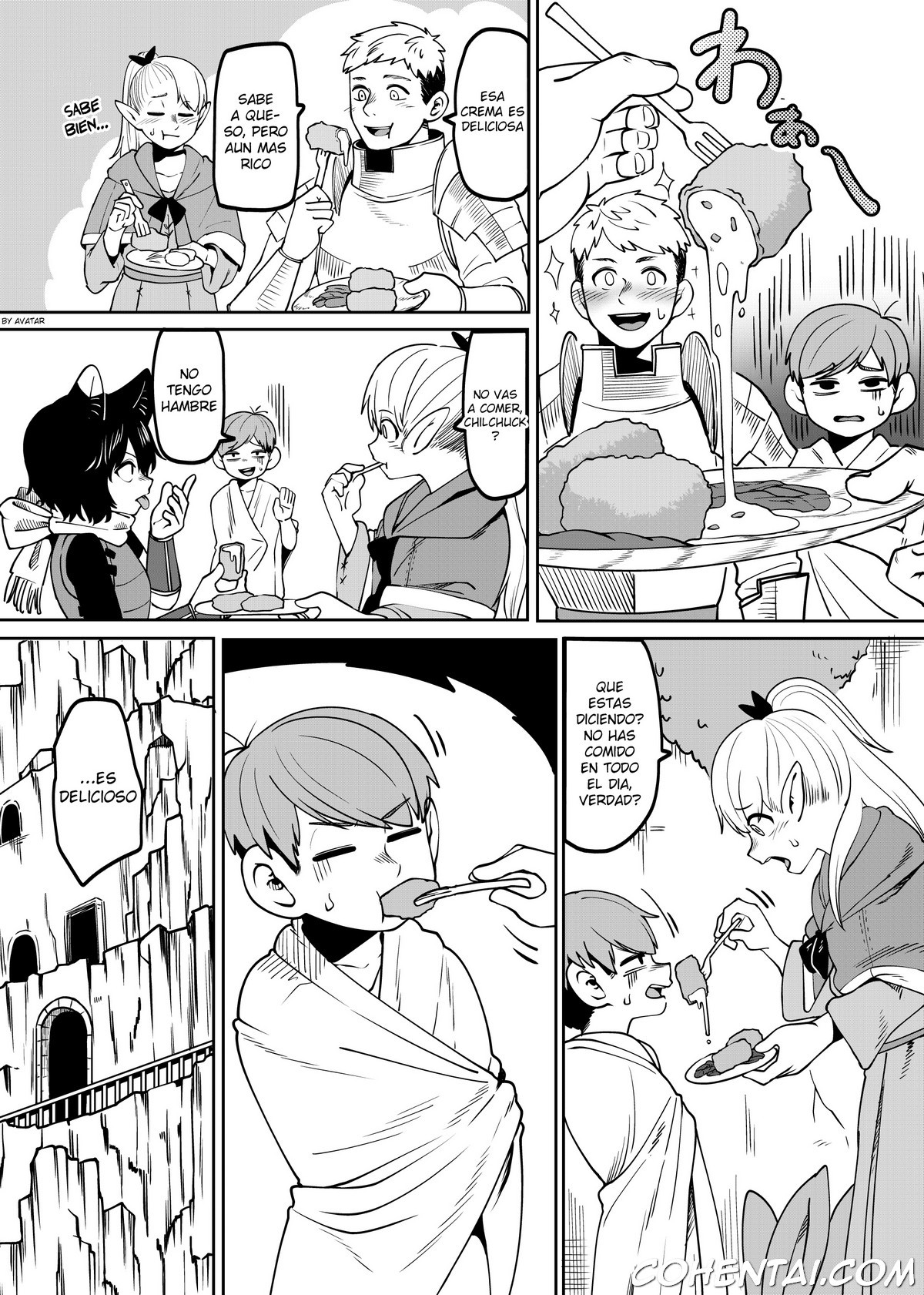 Chilchuck Meshi (Dungeon Meshi) xxx comics manga porno doujin hentai español sexo 