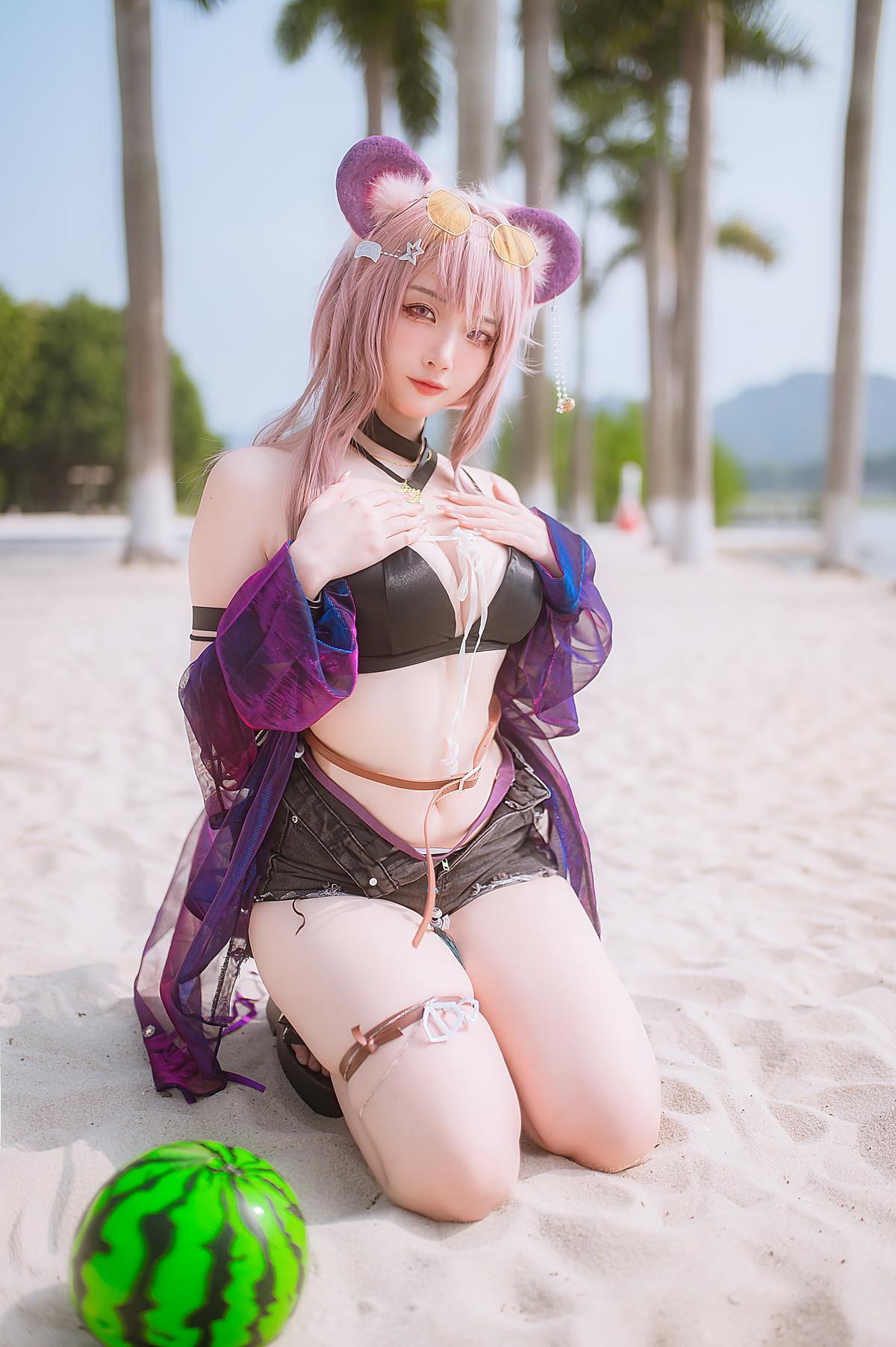 Cosplay 二佐Nisa 《泰拉夏日纪事》 佐佐林雨霞(29)