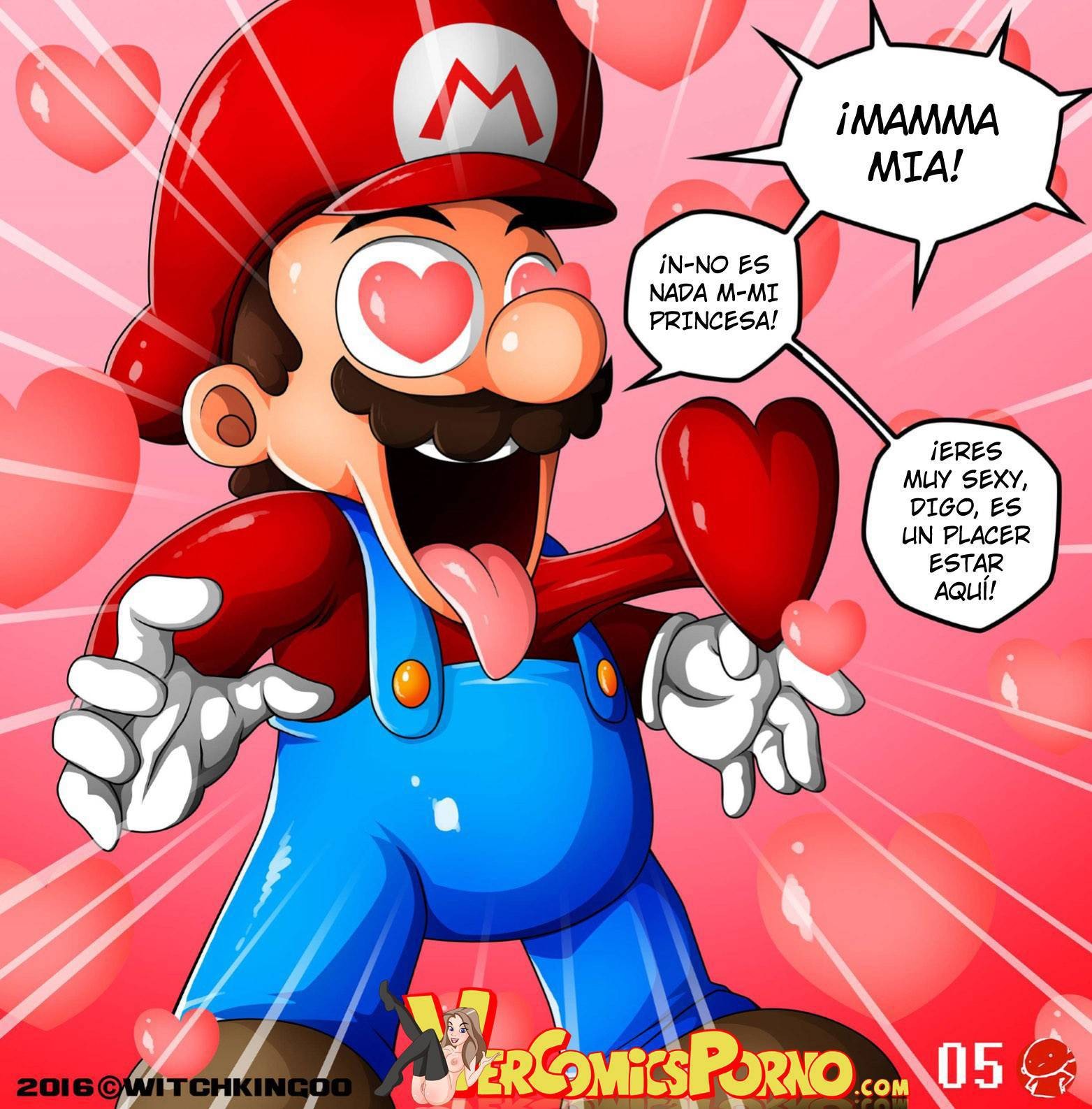 Princess Peach in Thanks Mario - 5