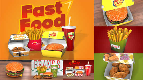 Fast Food Template - VideoHive 20224445