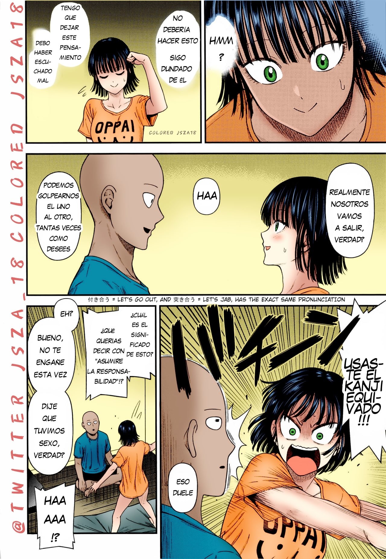 [NyoroNyorozou] One-Punch Man Hurricane 6.5 (FullColor) - 34