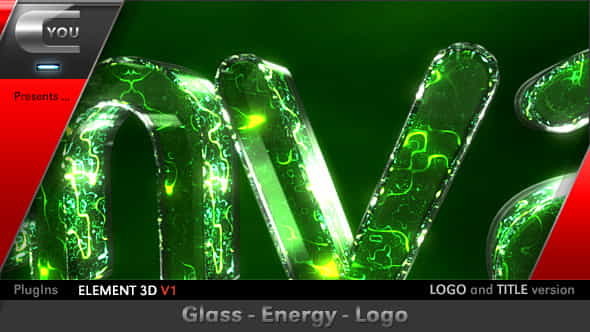 Glass Energy Logo - VideoHive 8758540