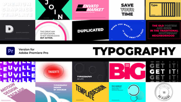 Typography | Premiere - VideoHive 37806060