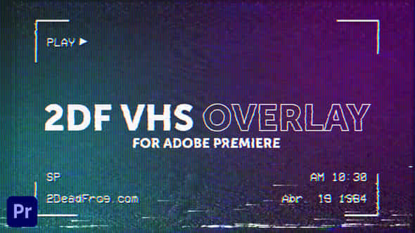 VHS Overlay for - VideoHive 36242315