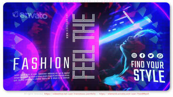 Neon Chic Fashion - VideoHive 47789108