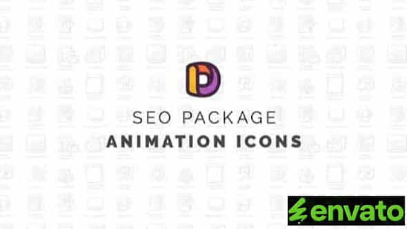 Seo Package Animation Icons - VideoHive 34466558