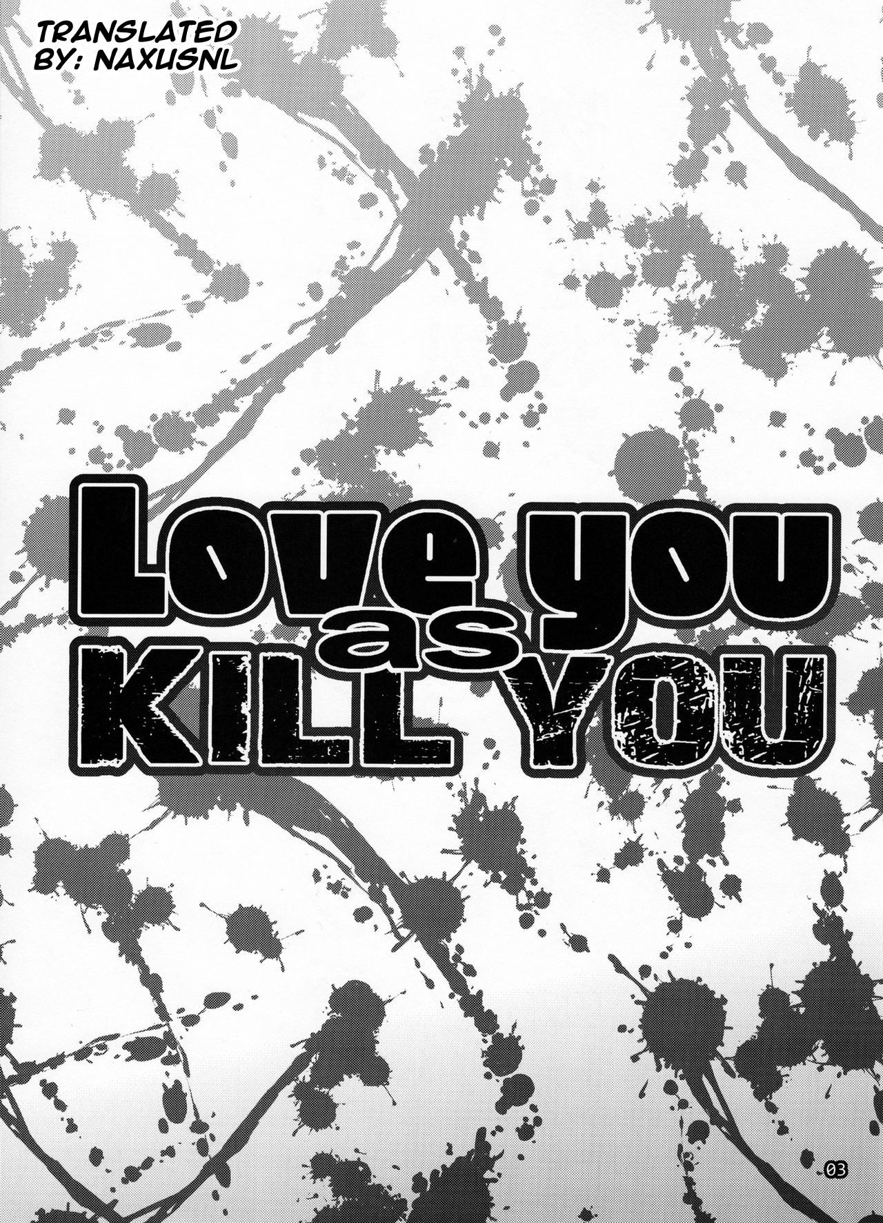 Love you as Kill you (My Hero Academia) - 1