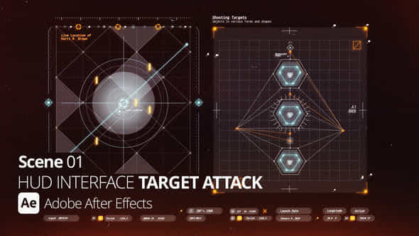 Hud Interface Target Attack Ae 01 - VideoHive 52723993