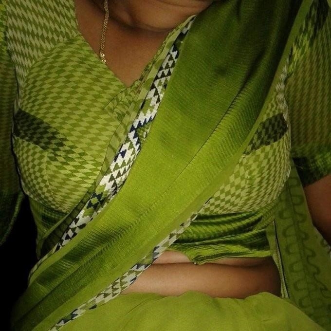 Tamilnadu saree aunty-2445