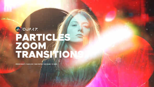 Particles Zoom Transitions For Davinci Resolve - VideoHive 51732045