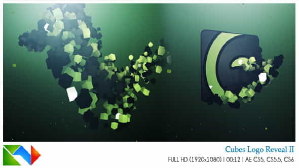 Cubes Logo Reveal II - VideoHive 7938400