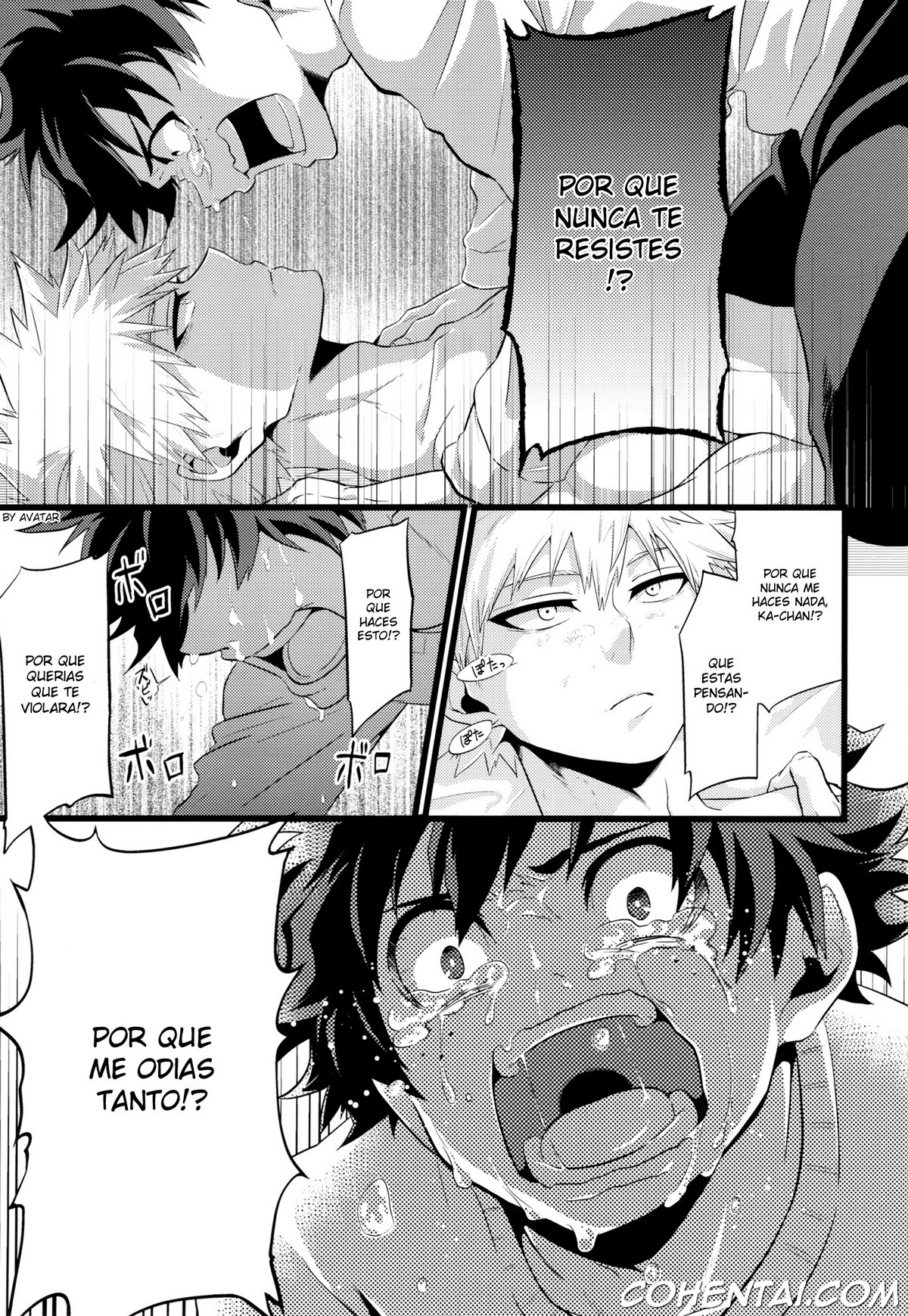 Scratch (Boku no Hero Academia) xxx comics manga porno doujin hentai español sexo 