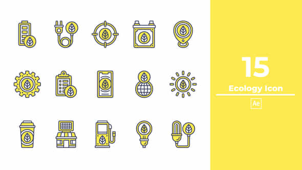 Ecology Icon - VideoHive 48416281