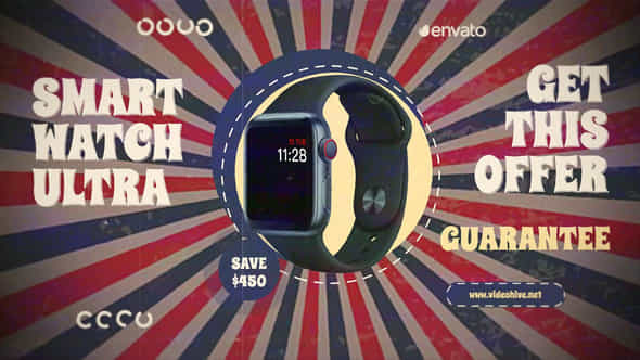 Retro Look Product Promo - VideoHive 50426929