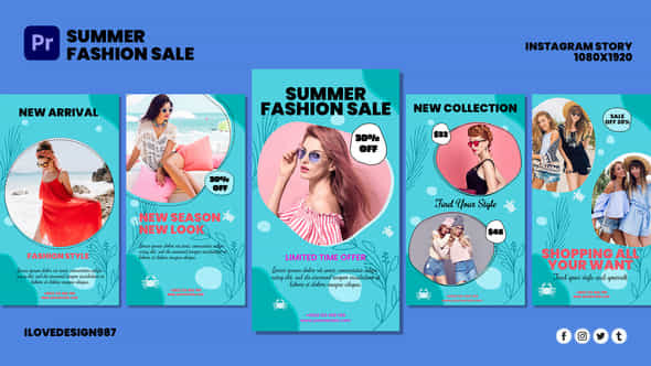Summer Fashion Sale - VideoHive 46023953