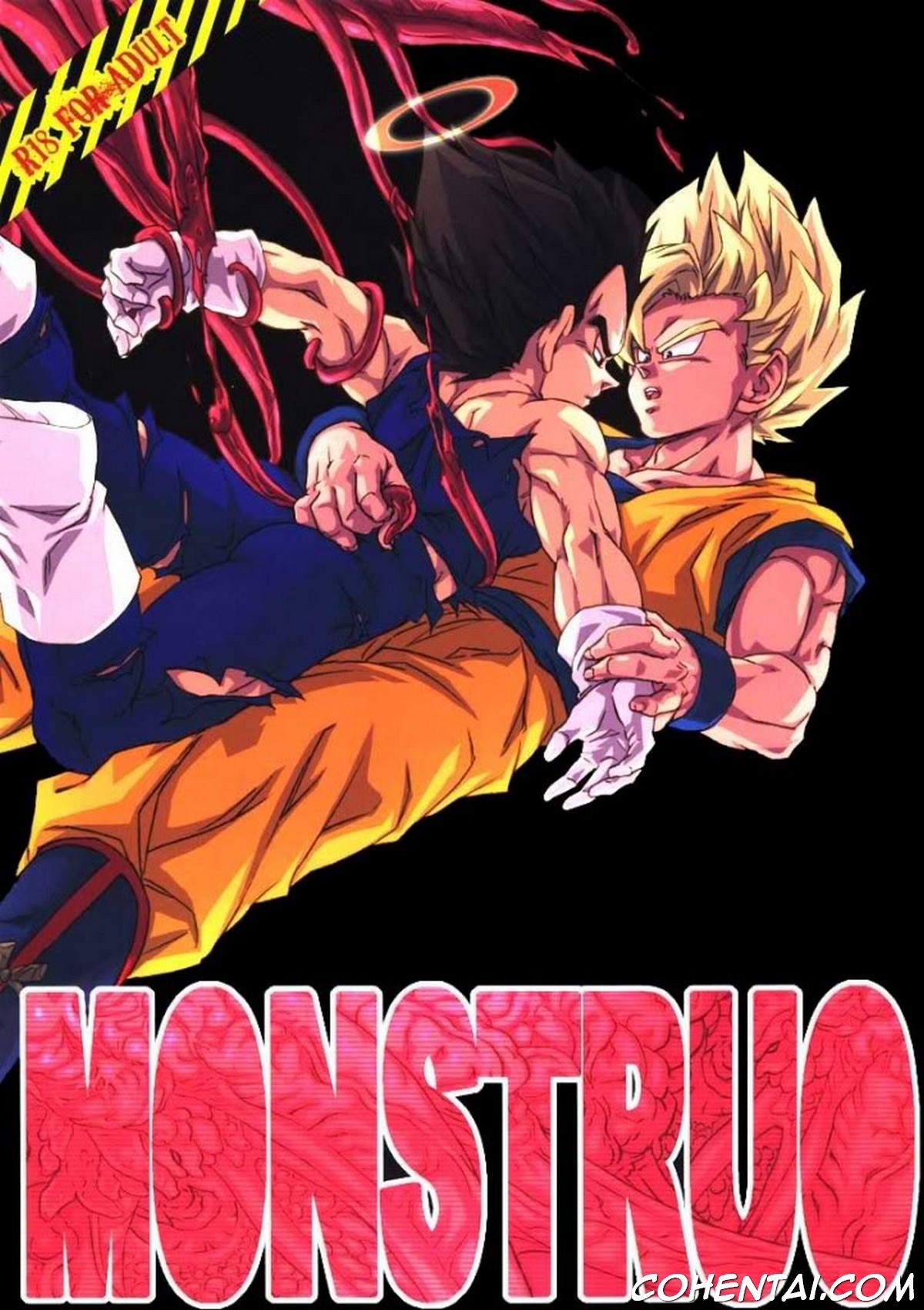 MONSTRUO (Dragon Ball Z) xxx comics manga porno doujin hentai español sexo 