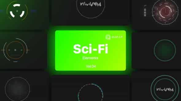 Sci-Fi UI Elements - VideoHive 46400614