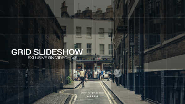 Grid Slideshow - VideoHive 9707178