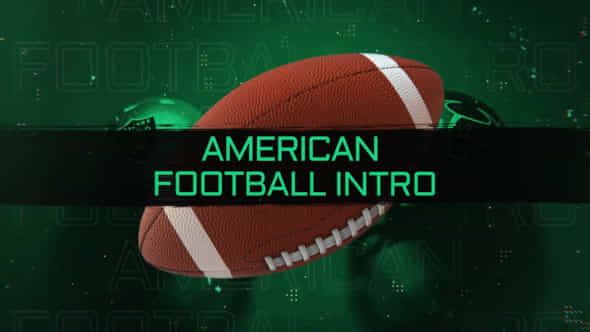 American Football Intro - VideoHive 38897354