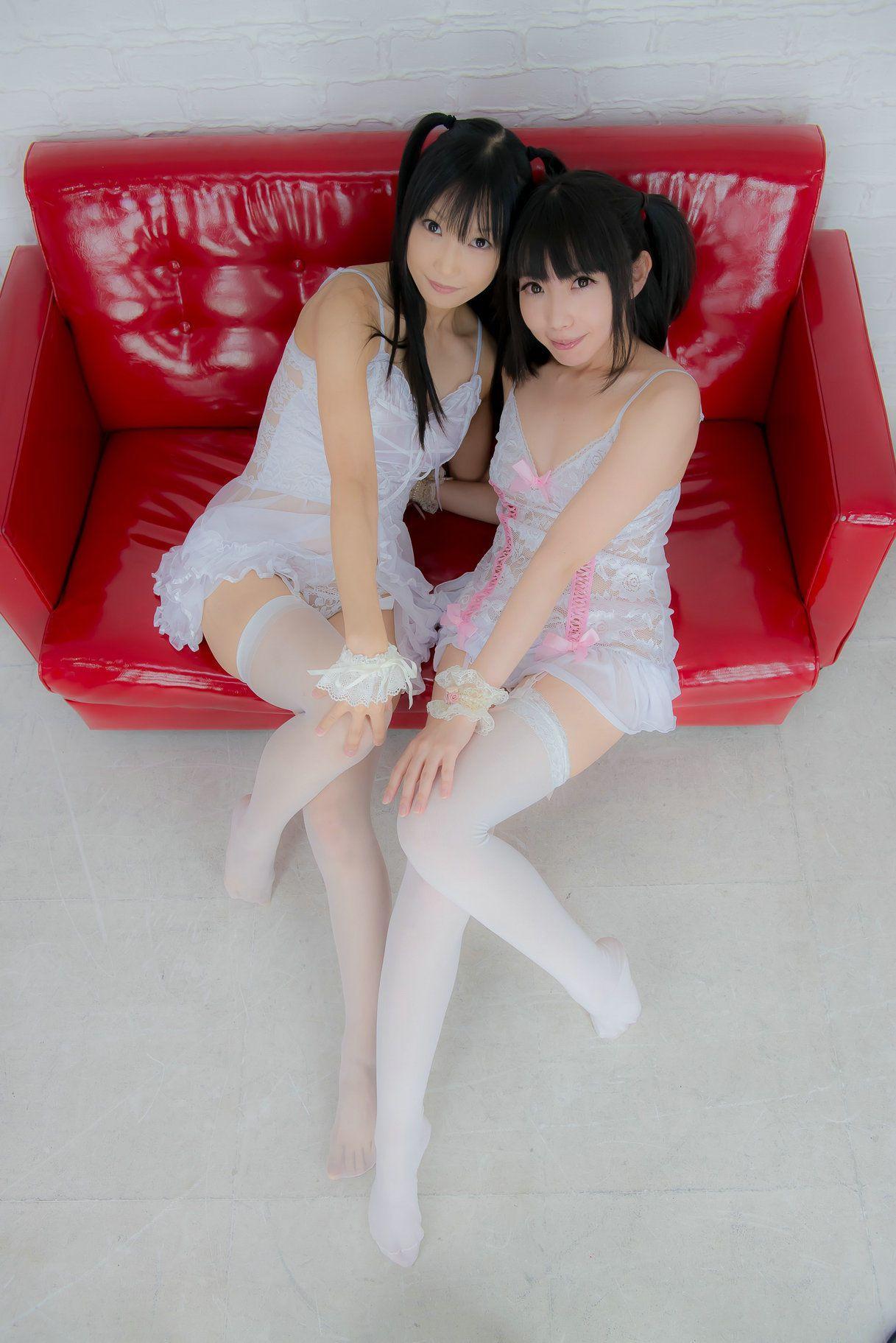 れんふりーど&天使みゅ。《Twin Closet》 [Heruheru3] 写真集(55)