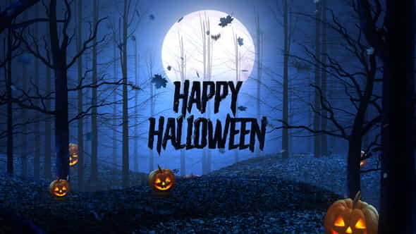 Halloween Woods Opener - VideoHive 40239713