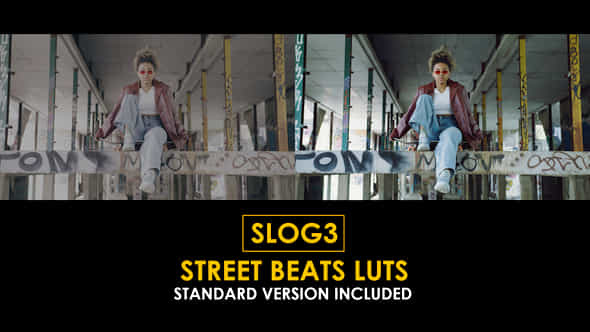Slog3 Street Beats And Standard Luts - VideoHive 50848297