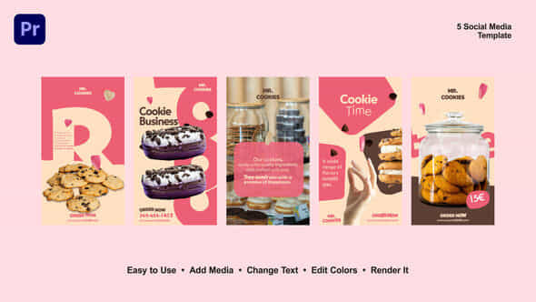 Cookies Instagram Reels - VideoHive 52696603