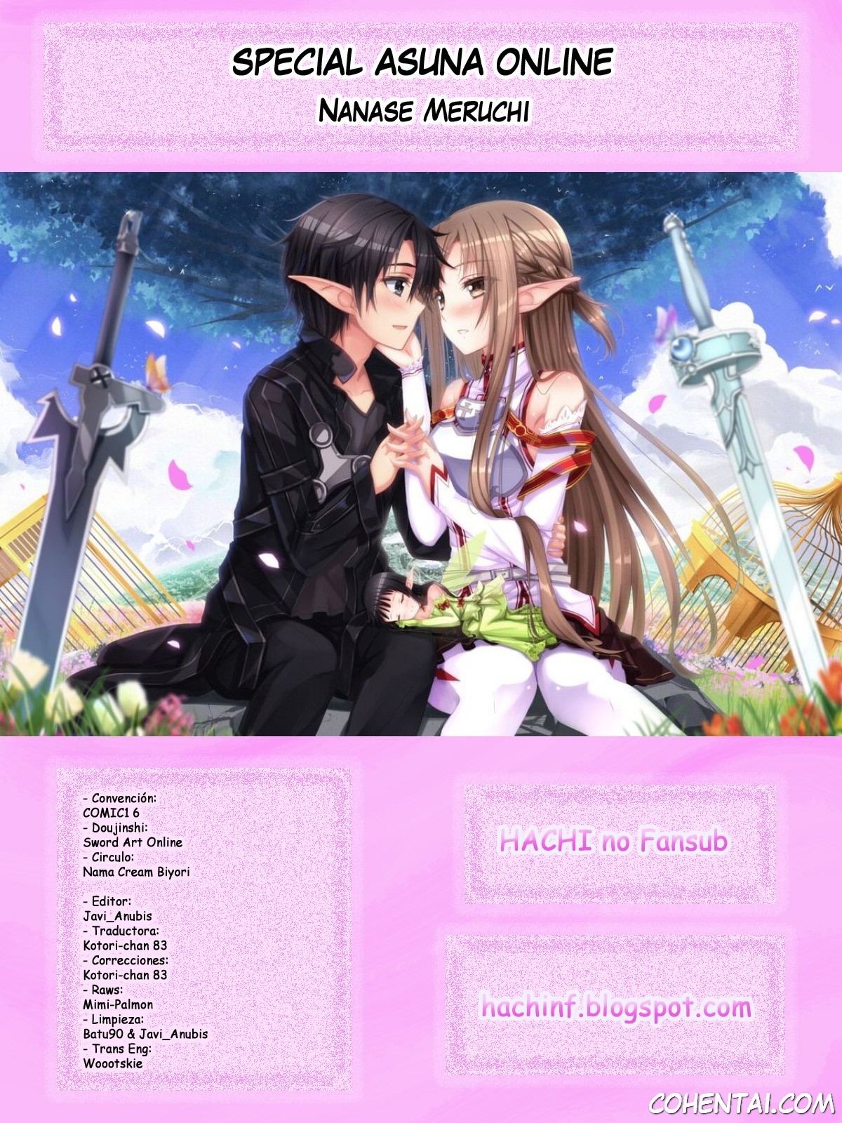 SPECIAL ASUNA ONLINE (Sword Art Online) xxx comics manga porno doujin hentai español sexo 