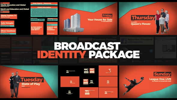 Broadcast Identity Package - VideoHive 21498582